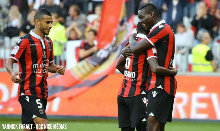 ogc nice balotelli belhanda Yannick Faraut