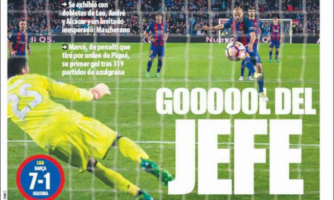 Mascherano barcelone