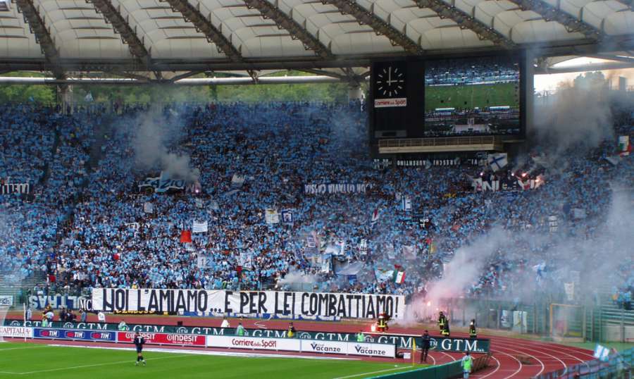 lazio rome supporters serie a