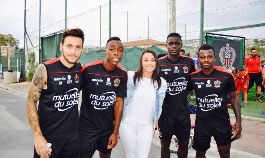 floriane tour de france des supportrices de Ligue 1 ogc nice