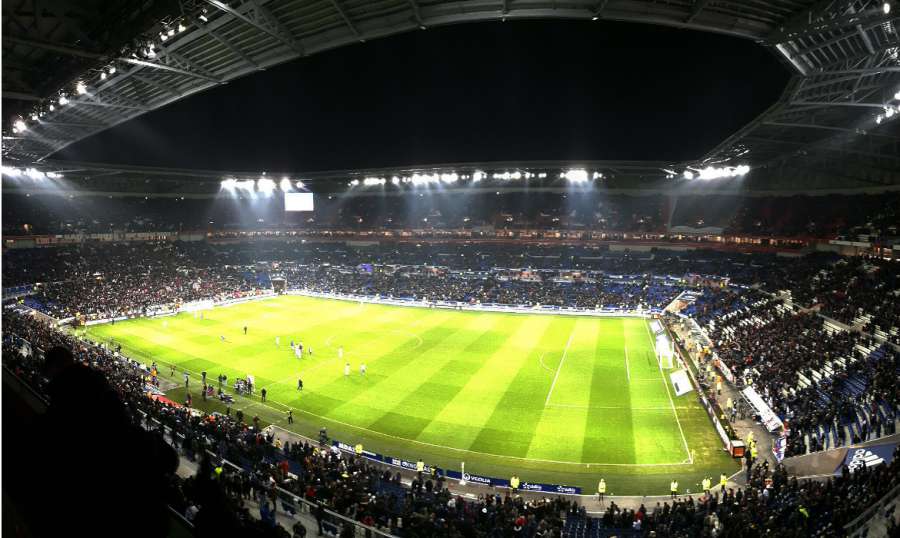 stade des lumieres parc ol olympique lyonnais lyon