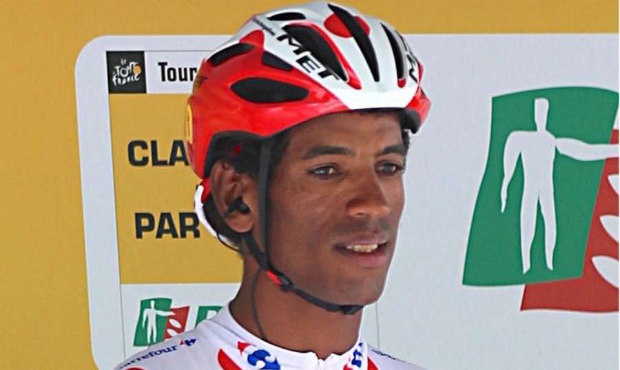 Daniel Teklehaimanot maillot pois rouges tour de france cyclisme