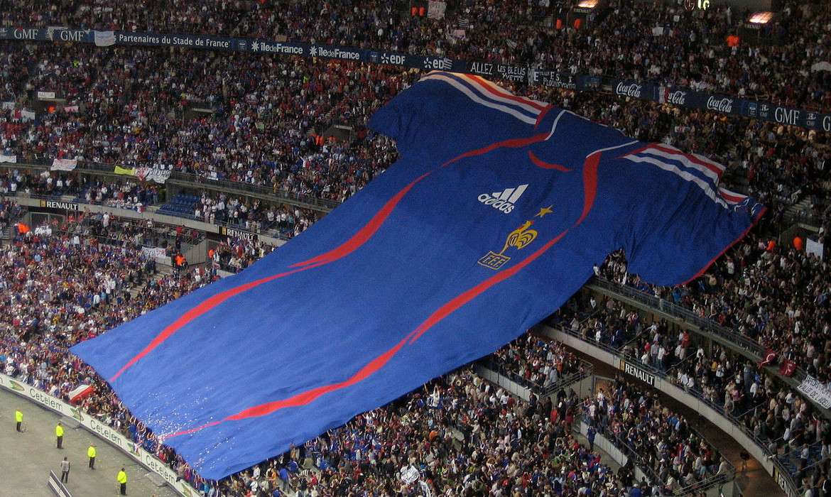 stade de france equipe de france tifo 2006