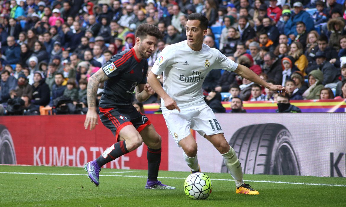 lucas vazquez real madrid football liga