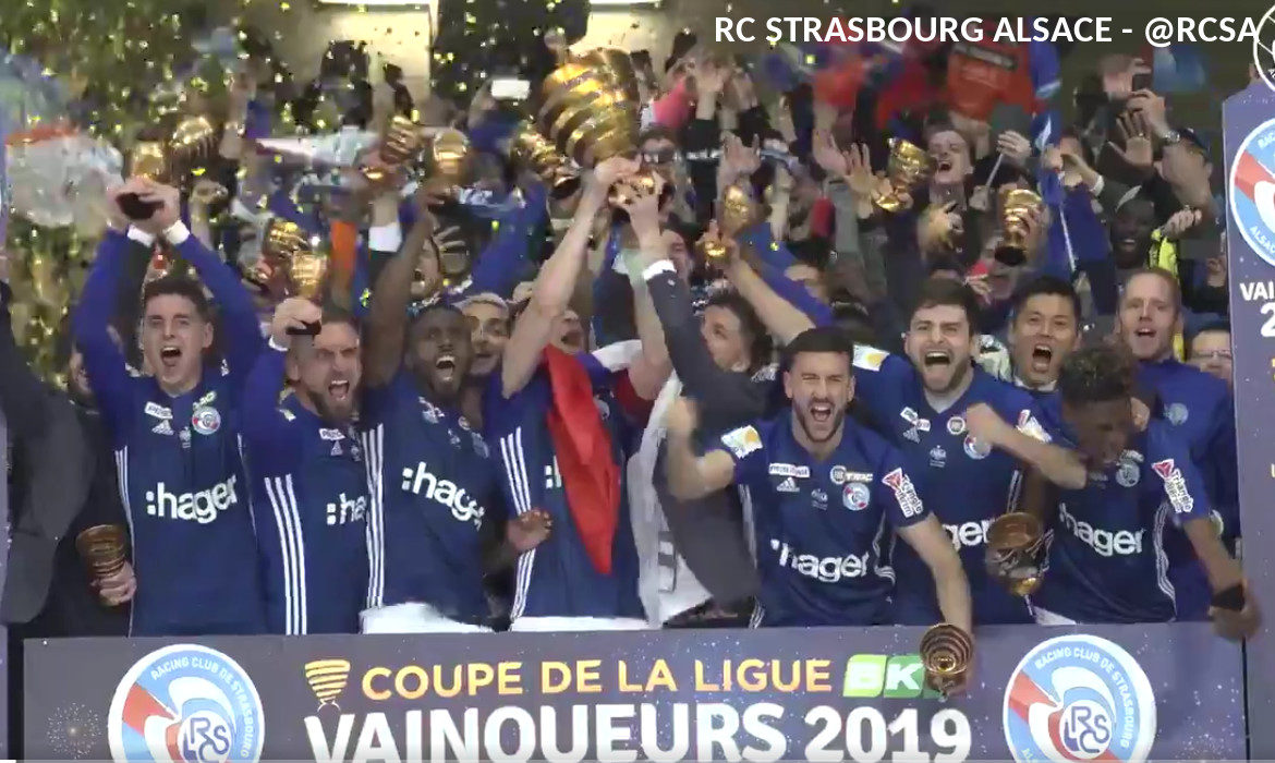 rc strasbourg alsace coupe de la ligue 2019 rc strasbourg alsace coupe de la ligue 2019