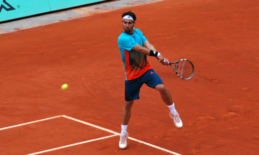 fabio fognini tennis terre battue 2012
