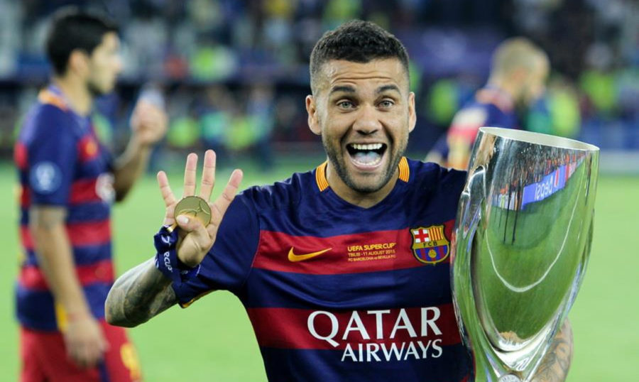 dani alves football fc barcelone ligue des champions