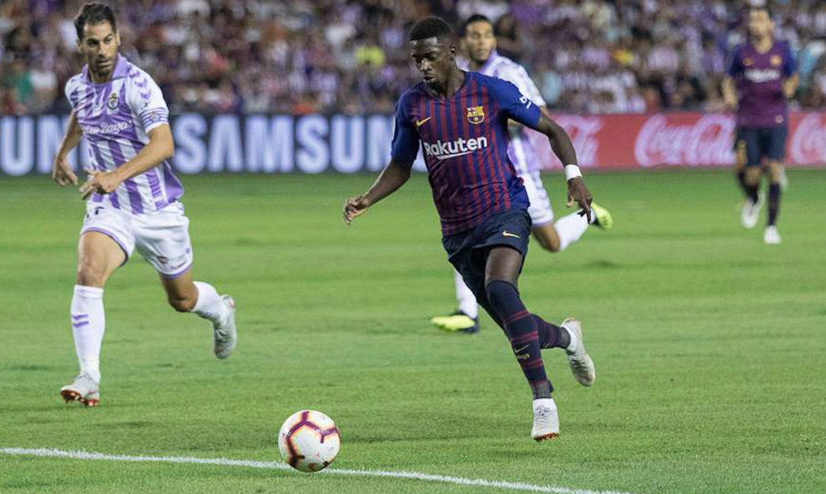 ousmane dembele fc barcelone 2018
