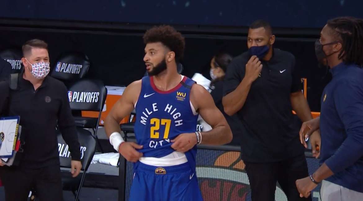 jamal murray denver nuggets nba playoffs 2020