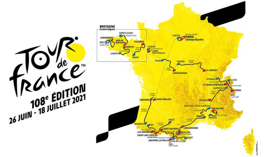 Zeitplan Tour De France 2021