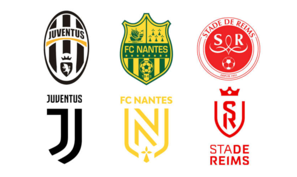 nouveaux logos clubs de foot