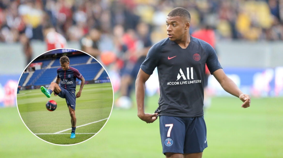 mbappe neymar psg