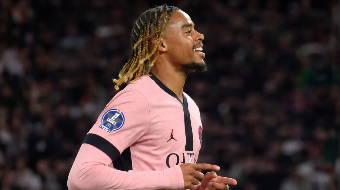 Bradley Barcola PSG Paris SG
