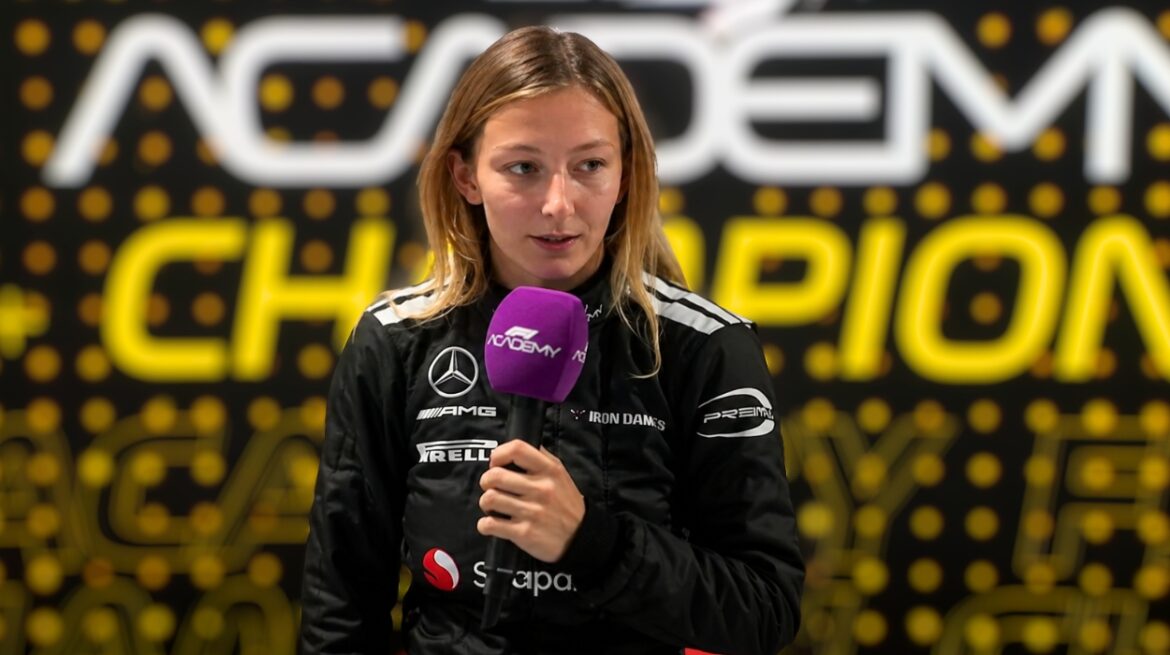 Doriane Pin (Formule 1 Academy)