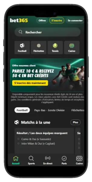 bookmaker étranger