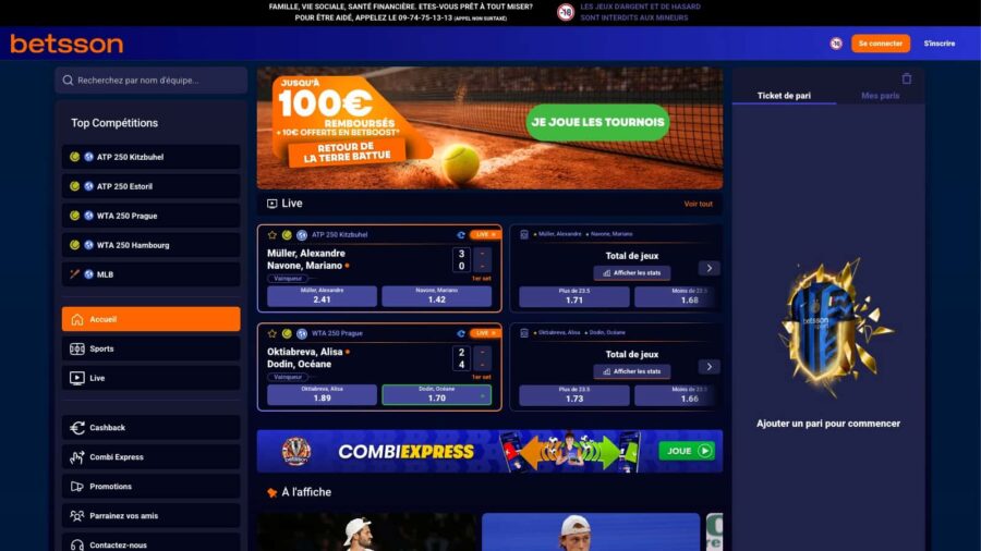 Betsson - casino en ligne fiable france
