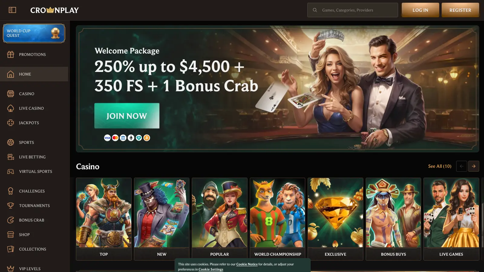 Crownplay screenshot