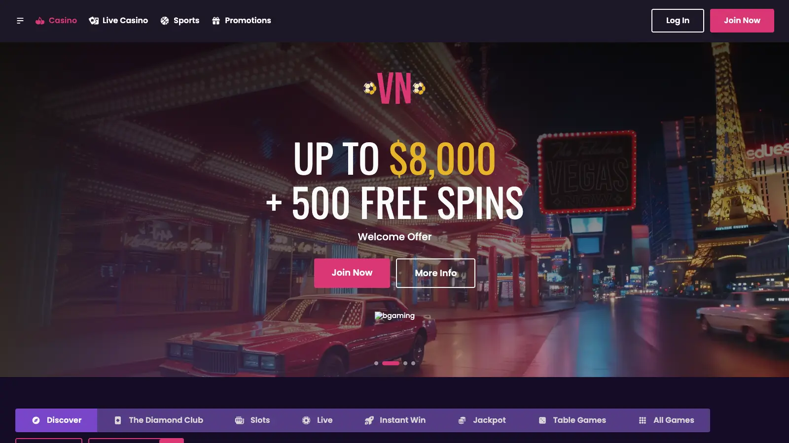 Vegasnow screenshot