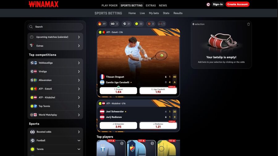 Winamax - casino en ligne france